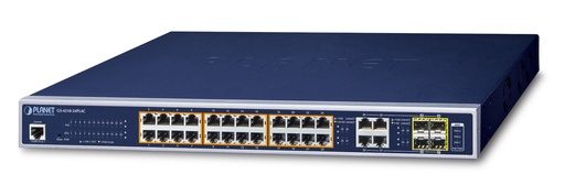 [GS-4210-24PL4C] Switch Administrado Combinado de 24 Puertos 10/100/1000T 802.3at PoE + 4 Puertos Gigabit TP/SFP