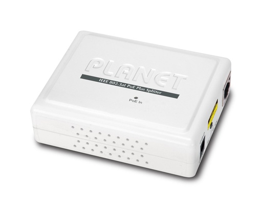 [POE-161S] Divisor IEEE 802.3at Gigabit Power over Ethernet Plus con salida de 5V/12VDC (10/100/1000Mbps)