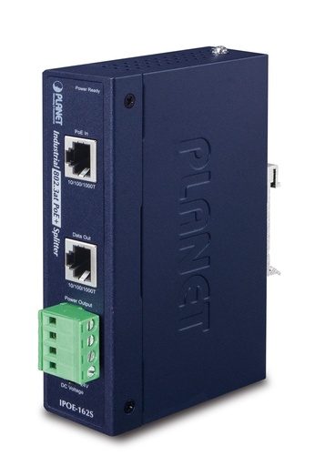 [IPOE-162S] Splitter industrial IEEE 802.3at Gigabit de alta potencia a través de Ethernet