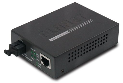 [GT-806A60] Conversor de medios 10/100/1000BASE-T a 1000BASE-LX (WDM) TX:1310nm 60km