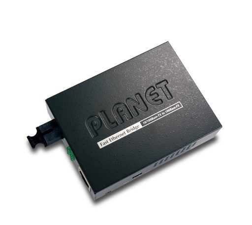 [FT-806A20] Conversor de medios puente 10/100BASE-TX a 100BASE-FX (WDM TX:1310 nm, SM) - 20 km