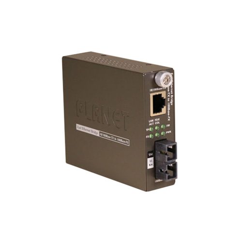 [FST-802S15] Conversor de medios smart 10/100Base-TX a 100Base-FX (SC, SM) - 15km