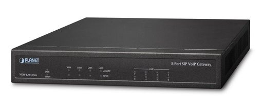 [VGW-820FS] Puerta de enlace VoIP SIP de 8 puertos (8 FXS)