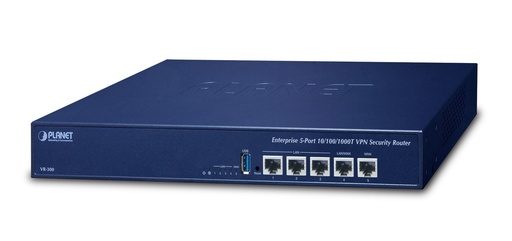 [VR-300] Enrutador de seguridad VPN empresarial de 5 puertos 10/100/1000T