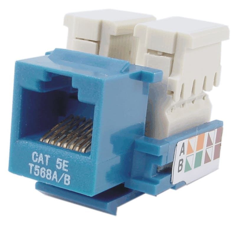 Keystone jack CAT5E 8P8C RJ45 serie TFP-88