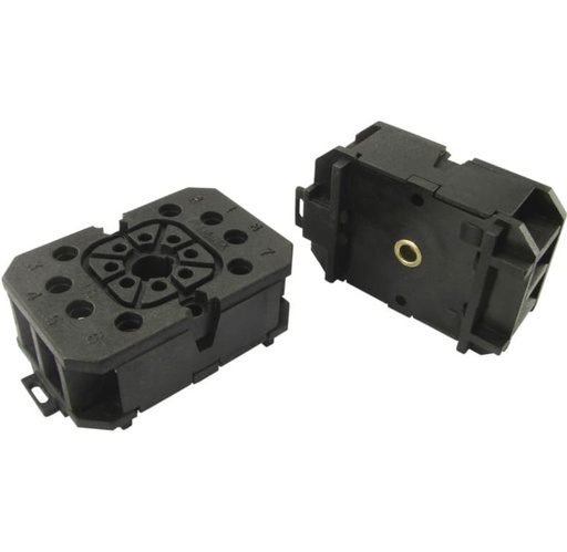 Base de relé 8 y 11pines para relés serie T y OP