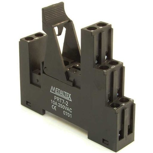 [PRT7-2B] Base para relés JX2 serie PRT7
