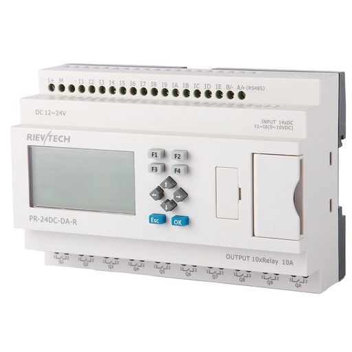 [PR-24DC-DA-R] PLC programable DC 14 entradas 10 salidas