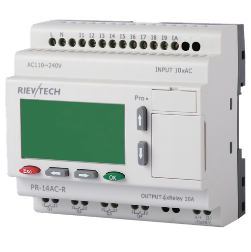 [PR-14AC-R] PLC programable AC 10 entradas 4 salidas