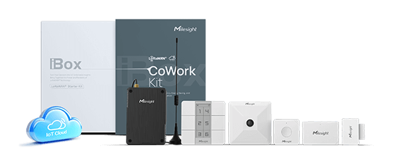 KIT Cowork Solución inteligente de monitoreo de lugar de trabajo inalámbrico (Descontinuado)