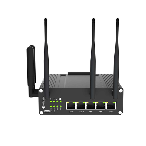 [UR75-L04AU-G-W] Router LTE 4G/5LAN/1xRS232/1x485/WLAN/GPS