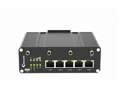 [UR75-500GL-G-W] Router LTE 5G/5LAN/1xRS232/1x485/WLAN/GPS