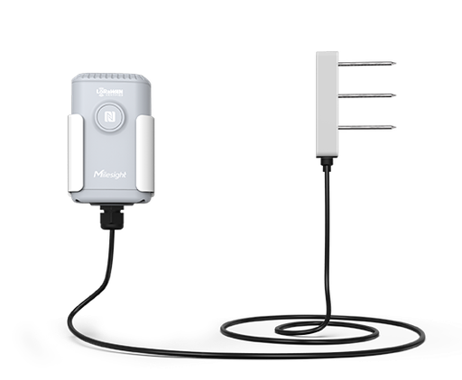 [EM500-SMTC-915M-MEC22] Sensor de humedad, temperatura y conductividad eléctrica del suelo