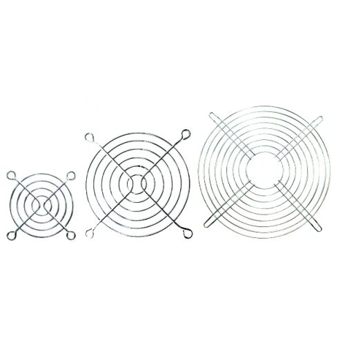 Rejilla metálica para ventiladores