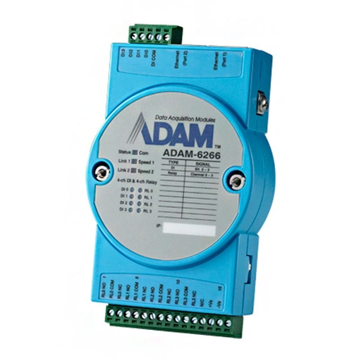 [ADAM-6224-B] 4-ch Isolated Analog Output Modbus TCP Module