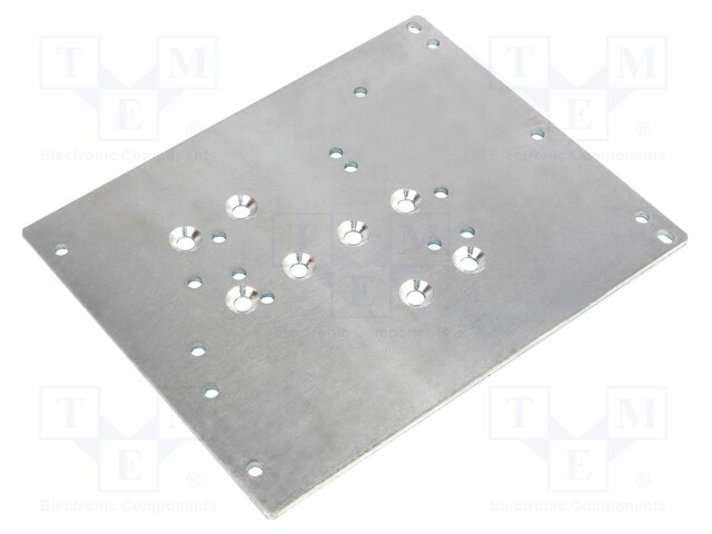 Accesorio de montaje Placas de fijación 130x104x2mm