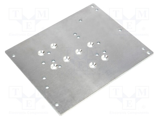 [DRP-01] Accesorio de montaje Placas de fijación 130x104x2mm