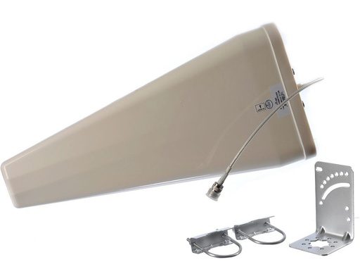 [HG824-11LP-NF] Antena Yagi 800MHZ-2.5GHZ 11dbi N-Hembra