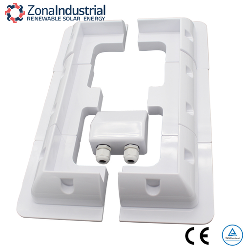 [ABS7WH] Base de montaje para panel solar blanco