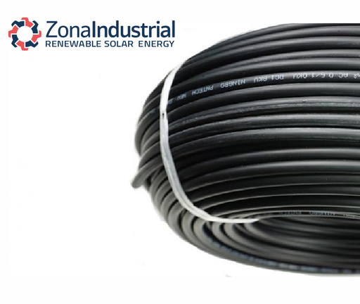 [CABSOL16NEG-100] Cable para panel solar 16mm² negro  H1Z2Z2-K Rollo 100 metros