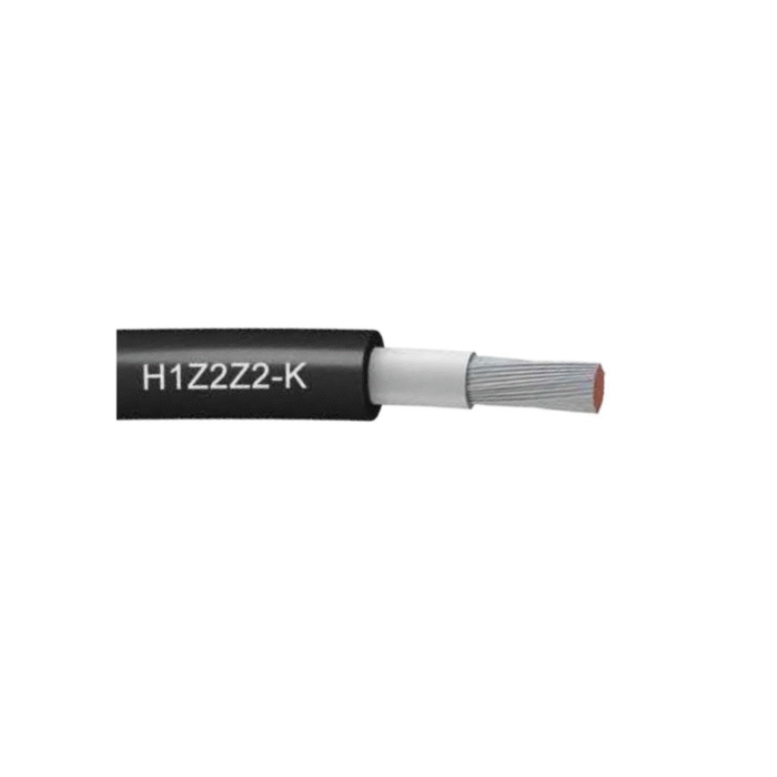 Cable solar Negro 4mm² H1Z2Z2-K x 1mt