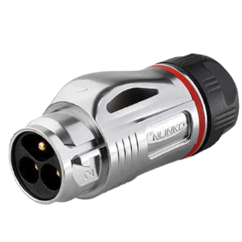 Conector Serie BD-24 Macho 3 Pines 25A Plug Bloqueo CNLINKO