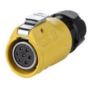 [LP-20-J07PE-01-021] Conector Serie LP-20 volante hembra 7 Pines conector Soldar CNLINKO