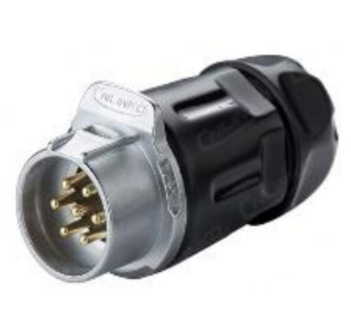 [LP-20-C07PP-01-001] Conector Serie LP-20 volante Macho 7 Pines conector Soldar CNLINKO