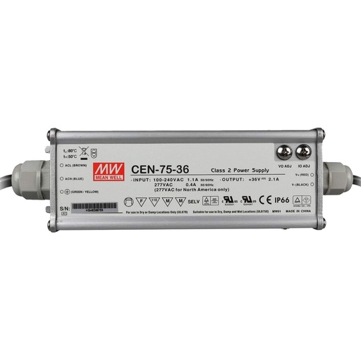 [CEN-75-36] Driver LED 75.6W Single 36V