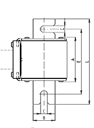 [2073532.550] FUSIBLE SIBA SQB3 550A aR 1250/1300V DIN110 MS-Ad