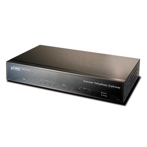 [VIP-281FS] Gateway 2-Port VoIP, 2FXS, SIP/H323 Dual Protocol