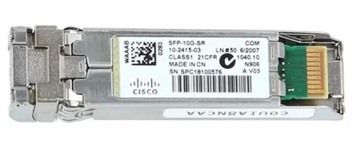 [SFP-10G-SR] Módulo Cisco 10G MMF, 850-nm wavelength, LC duplex