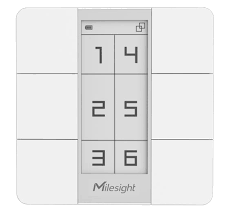 [WS136-915M] Panel de escenas Lorawan US915 con Sticker PVC (Descontinuado)