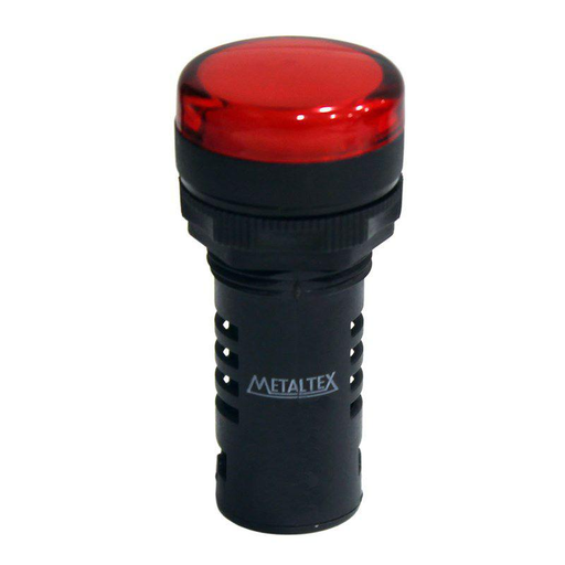 [L20-R9-R] Piloto Led 22mm 12V rojo IP65