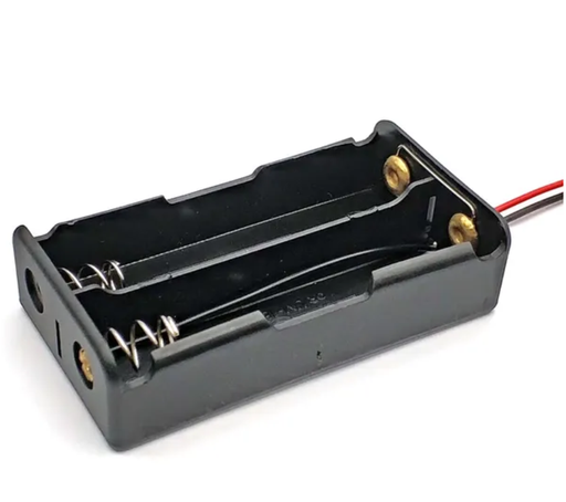 [2PX18650] Porta pilas tipo 18650 paralelo de 1 a 2 pilas 3.7VDC