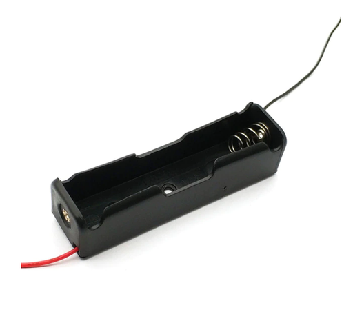 [1SX18650] Porta pilas tipo 18650 serie de 1 pila 3.7VDC