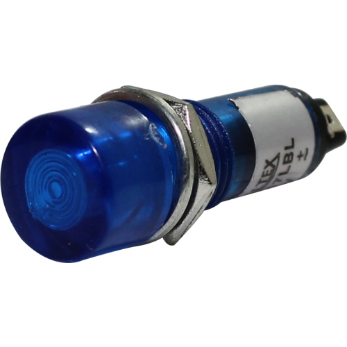 [TPN-119LBL] Señalero LED 11mm 12VCA/CC azul