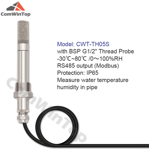 [CWT-TH05S] Sensor de temperatura y humedad MODBUS RTU