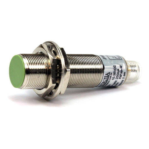 [I18-5-DPC-K12] Sensor Inductivo rasante M18 SN: 5mm - PNP conector M12 1NA + 1NC