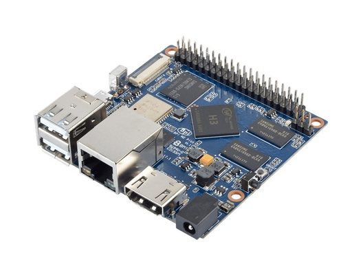 [BPI-M2+] Tarjeta Banana PI BPI-M2+ CPU Allwinner H3 quad core 1.2GHz Cortex-A