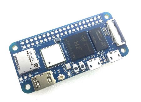 [BPI-M2 ZERO] Tarjeta Banana Pi BPI-M2 ZERO H2+ Quad-core Cortex-A7 H265/HEVC 1080P