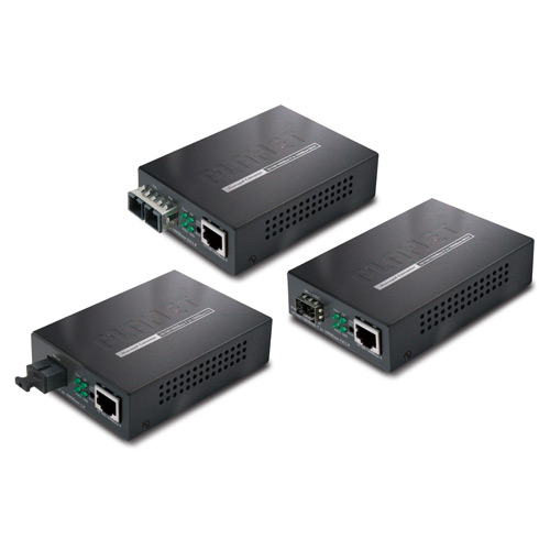 [GT-902] Conversor de medios gestionado Web/SNMP 10/100/1000Base-T to 1000Base-SX
