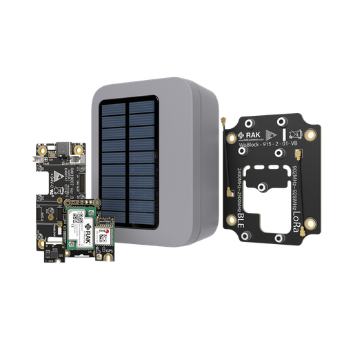 [117019] WisBlock Kit 2nd Gen LoRa-based GPS Tracker with Solar Panel