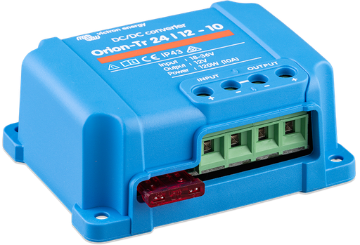 [ORION-TR 24/12-10] Conversor DC/DC Orion-Tr 24V a 12V, 10A, 120W, Galv. No-Aislado IP43