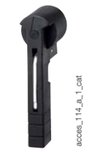 [41995012] Mando negro frontal directo para SIRCOVER 125 a 630A