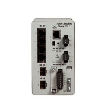 [1783-BMS06SL] Stratix 5700 Managed Ethernet Switch, 6-Port, (4) Fast Ethernet RJ45 Port