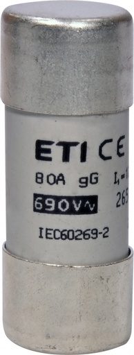 Fusible 22x58 mm; curva gG; 690V; marca ETI v2