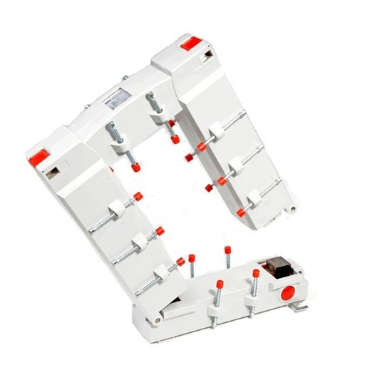 [80081] Transformador de corriente nucleo partido 1500/5A 7,5VA clase 0,5, serie KBU 812, Medidas Barra 1: 80 x 120 mm