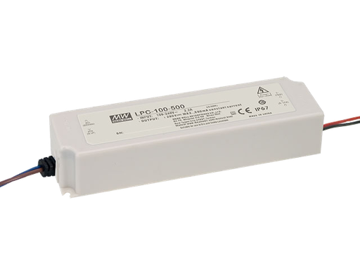 Driver LED plástico corriente 100W LPC-100