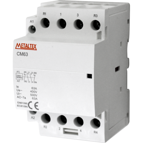 Contactor Modular bobina 230VAC 63A Serie CM63